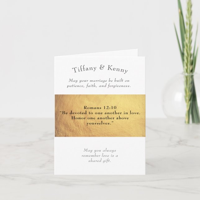 HERMOSA TARJETA DE REUNIÓN BODA (Anverso)