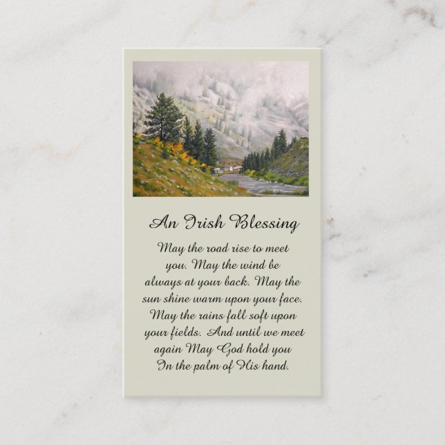 Hermosa tarjeta de simpatía del río Taylor (Anverso)