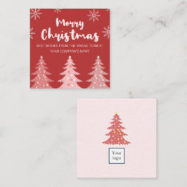 hermosa tarjeta de visita de plaza de vacaciones r