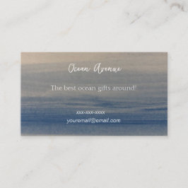 HERMOSA tarjeta de visita OCEAN