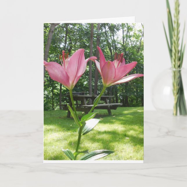 Hermosa tarjeta del día de la madre. (Anverso)