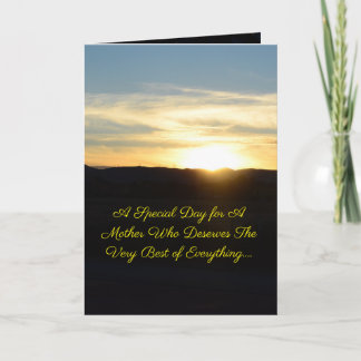 Hermosa tarjeta del día de la madre