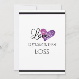 Hermosa tarjeta plana de solidaridad con el corazó