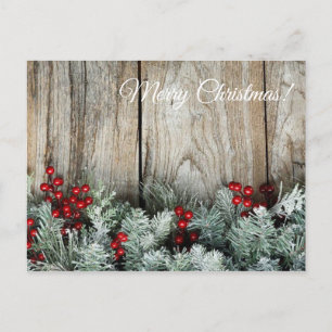 ¡Hermosa tarjeta postal de Navidad!