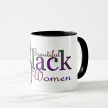 Hermosa taza de café para mujeres negras