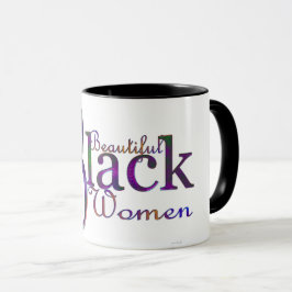 Hermosa taza de café para mujeres negras