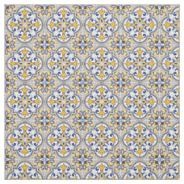 💙 💛 Hermosa tela de Azulejos