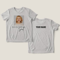 Hermosa tipografía de alma, camisetas Personalizad
