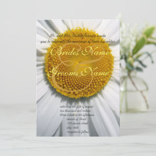 Hermosa y elegante invitación a la boda de la mare