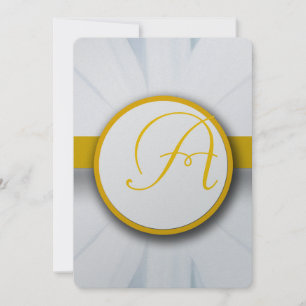 Hermosa y elegante invitación a la boda de la mare
