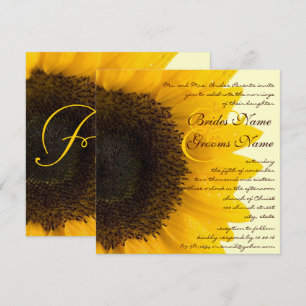 Hermosa y elegante invitación a la boda del giraso
