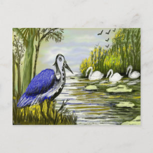 Hermosas Aves Con Postales En Lakeside