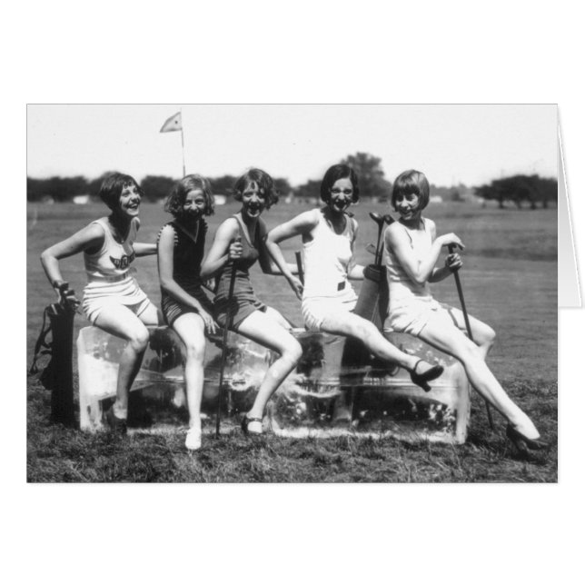 Hermosas Bellezas De Baño En Hielo (Anverso (Horizontal))