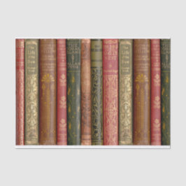 Hermosas espinas de libros (Bee) Papel de tejidos 