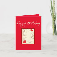 Hermosas expresiones: tarjeta de felicitación por