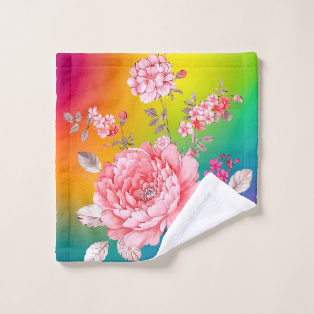 Hermosas flores (Toallita)