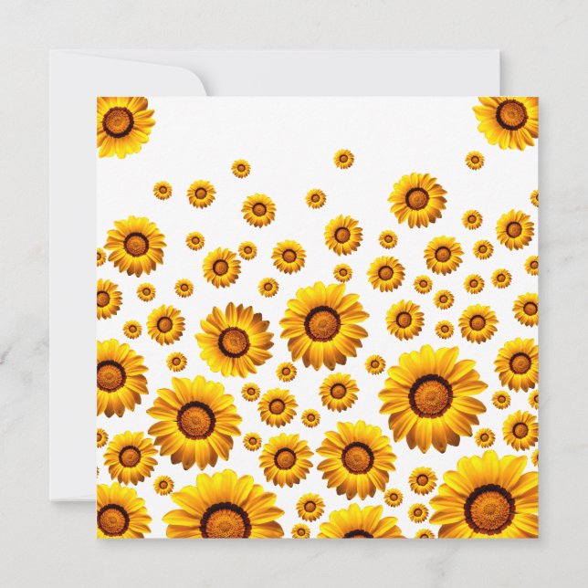 Hermosas flores amarillas (Reverso)