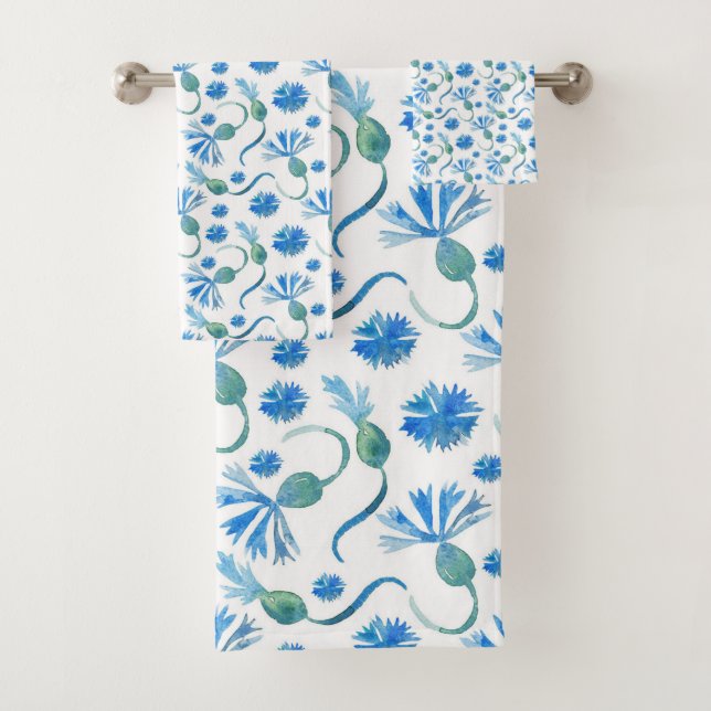 Hermosas flores de color azul (In situ)