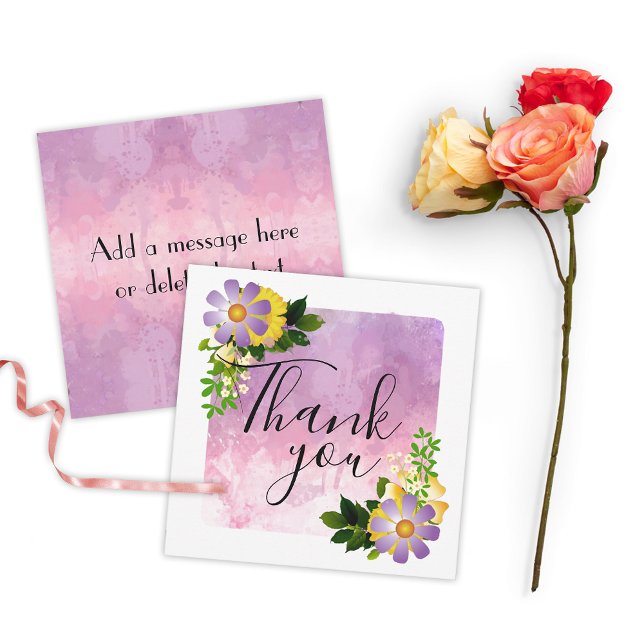 Hermosas flores de primavera románticas tarjetas d (Subido por el creador)