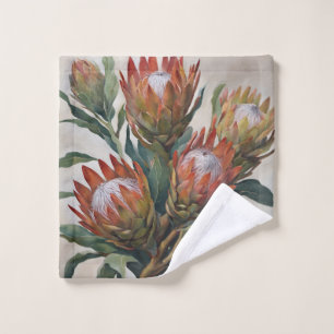 Hermosas flores de Protea de Sudáfrica