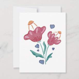 Hermosas flores psicodélicas