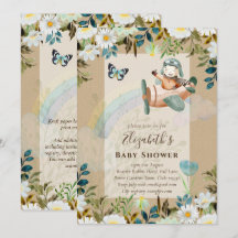 Hermosas Invitaciones de Shower para Bebés Niños P