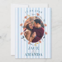 Hermosas invitaciones para una boda retro sin tiem