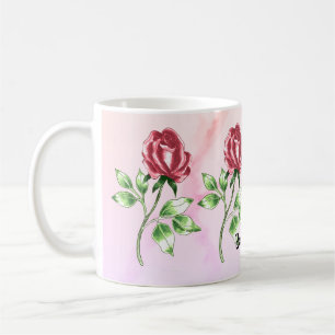 Hermosas jarras de Rosas Rojas