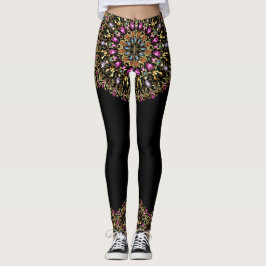 Hermosas leggings de moda pop Bling