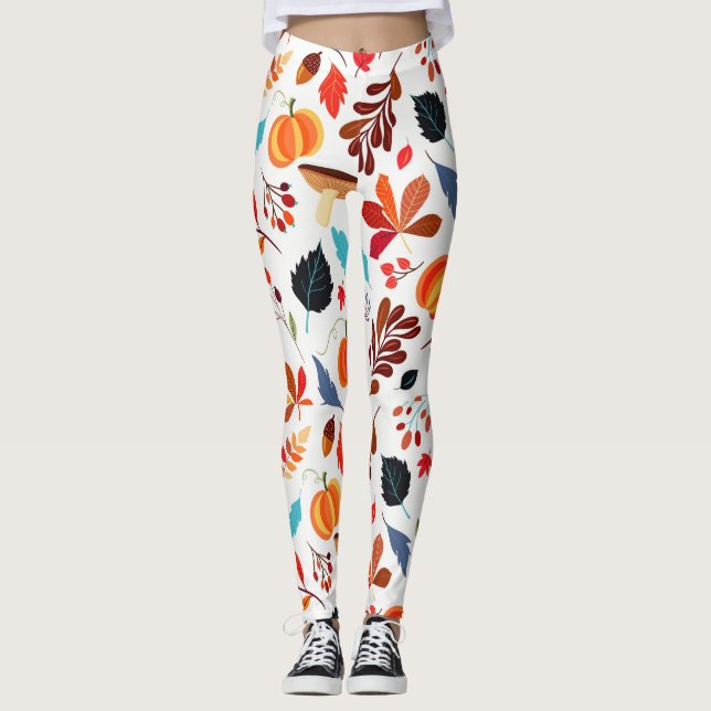 Hermosas leggings de otoño (Anverso)