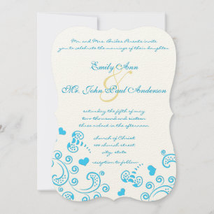Hermosas mariposas e invitaciones a la boda de Swi
