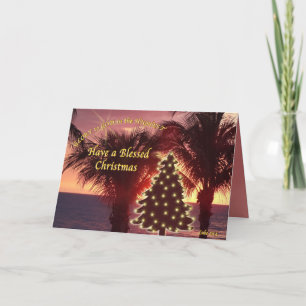 Hermosas tarjetas cristianas para Navidades al ata