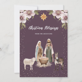 Hermosas tarjetas de Navidades cristianos religios