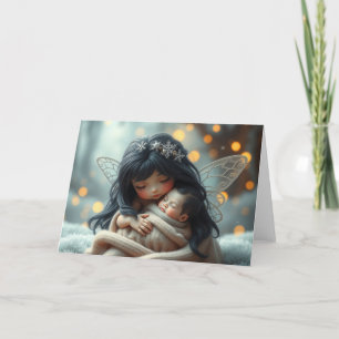 Hermosas tarjetas para bebés de hadas