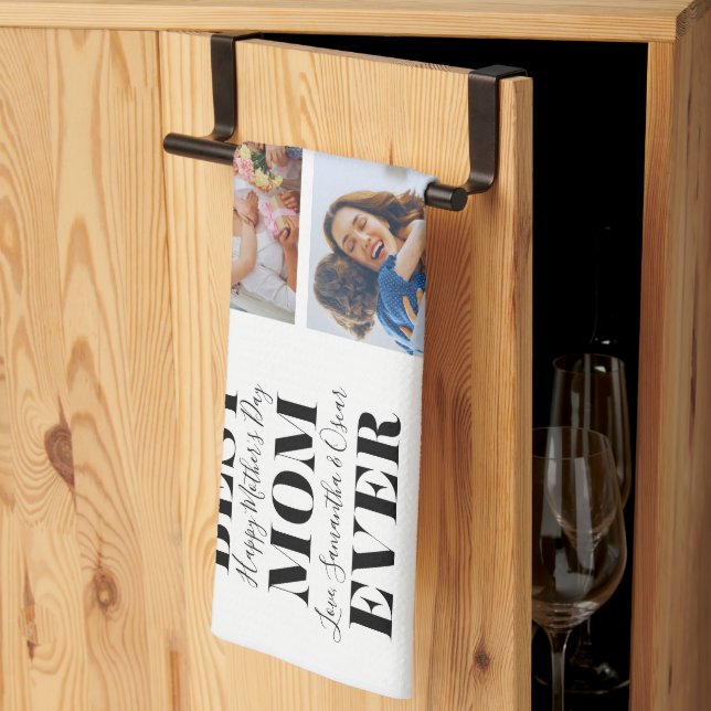 Hermosas toallas de cocina de regalo del Día de la (Pliegue de tercios)