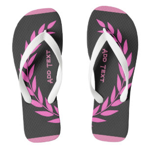 Hermosas y Elegantes Sandalias Super con Texto Imp