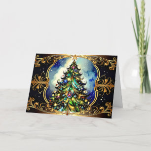 Hermoso Árbol de Navidad Victoriano Elegante y Ado