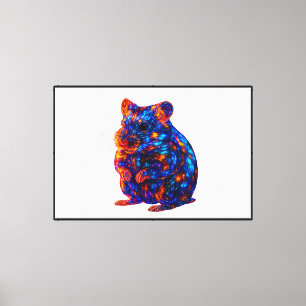 Hermoso arte de Hamster brillante
