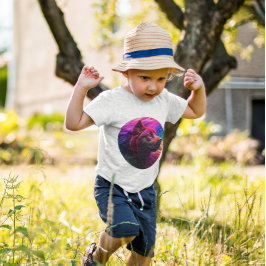 Hermoso Arte Perro Colorido