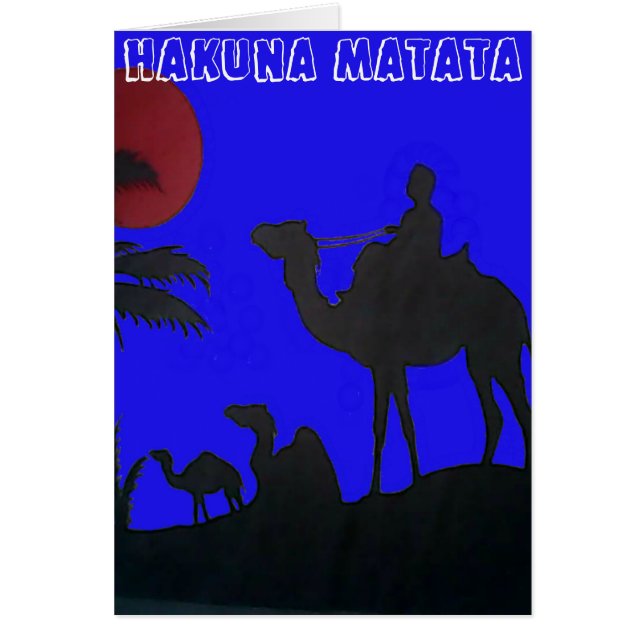 Hermoso asombroso Camello Sunset Safari Art Print (Frente)