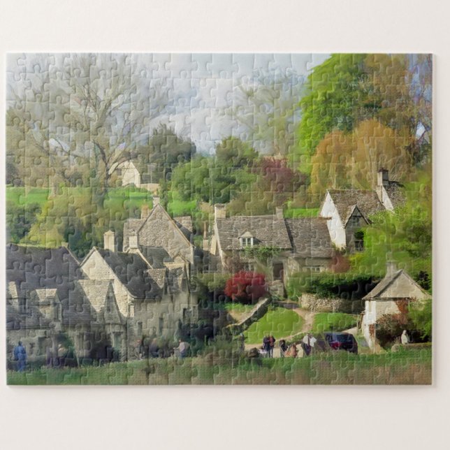 Hermoso Bibury, Cotswolds, rompecabezas del Reino  (Subido por el creador)