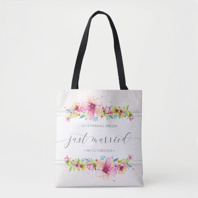Hermoso Boda recién casado| Bolsa Tote (Anverso)