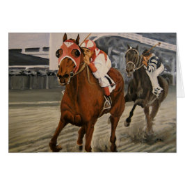 Hermoso caballo degusta a los dueños de la carrera