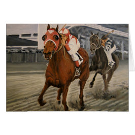 Hermoso caballo degusta a los dueños de la carrera