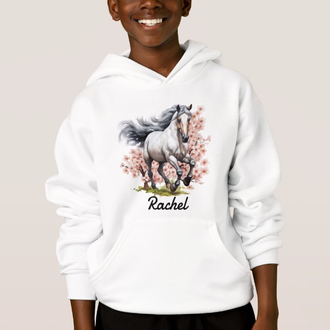 Hermoso caballo ruano (Anverso)