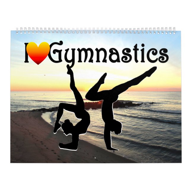 HERMOSO CALENDARIO DE GIMNASTICA DE INSPIRACIÓN DE (Tapa)