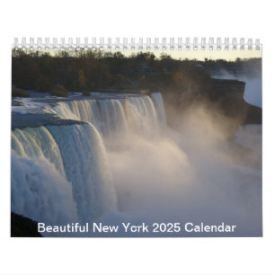 Hermoso calendario de Nueva York 2025