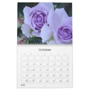 Hermoso calendario de Rosas