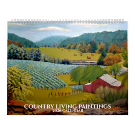 Hermoso calendario de vida rural