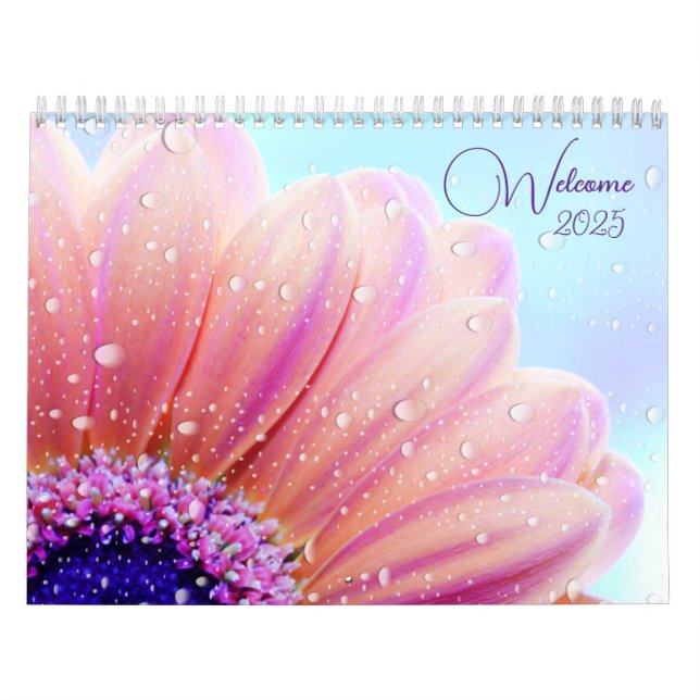 Hermoso calendario floral (Tapa)